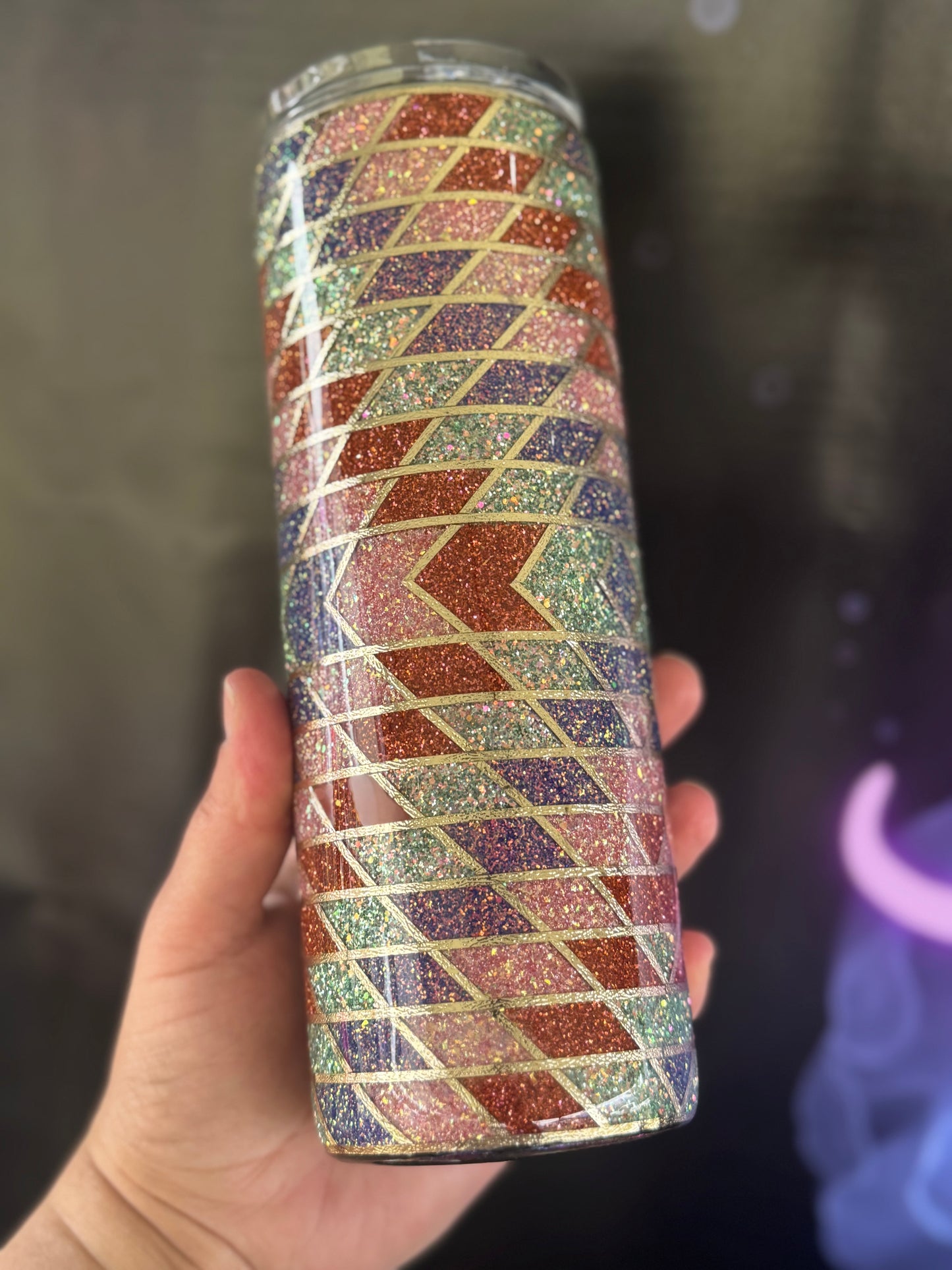 20oz pastel western template