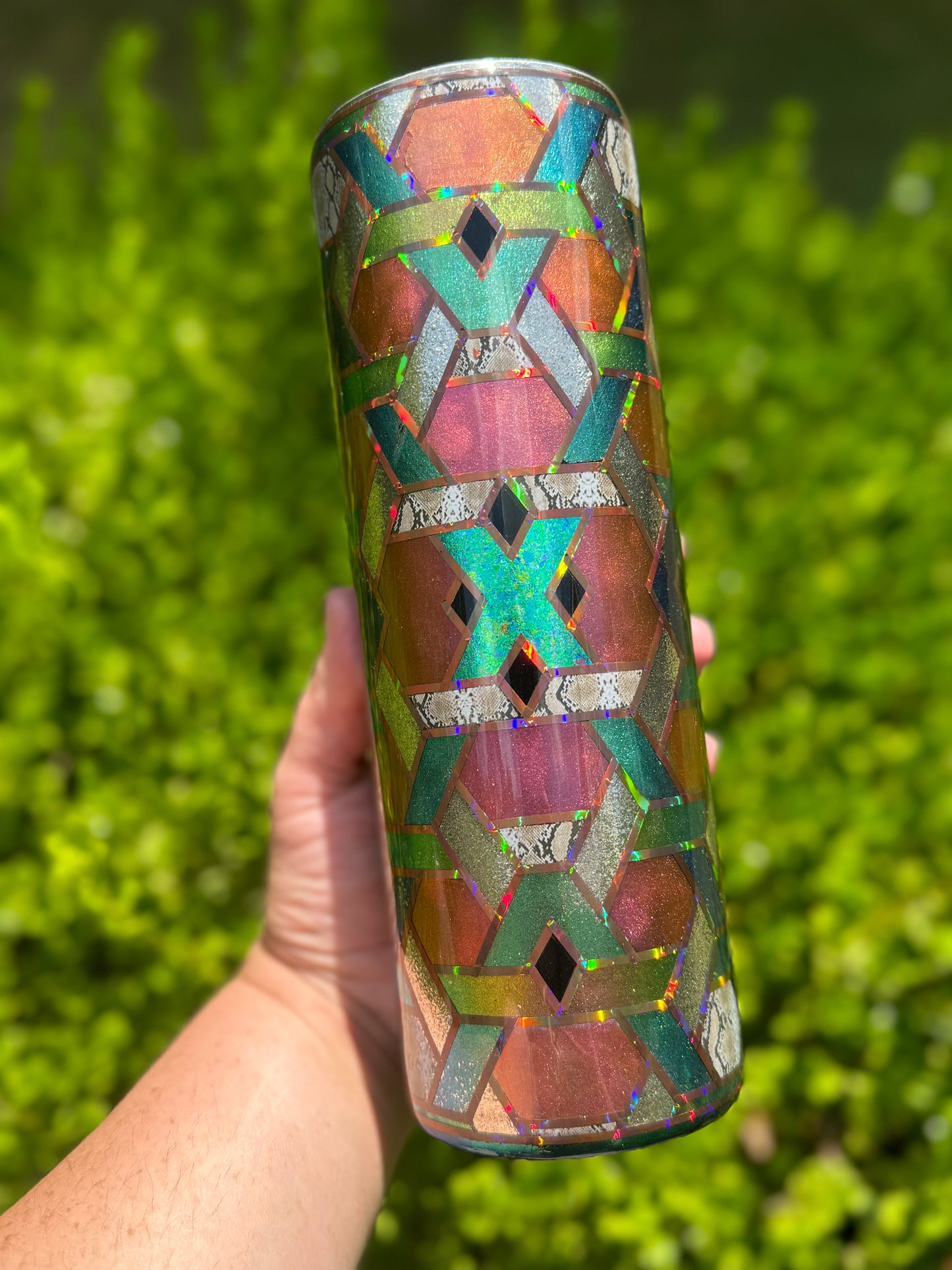 30oz Snakeskin Template