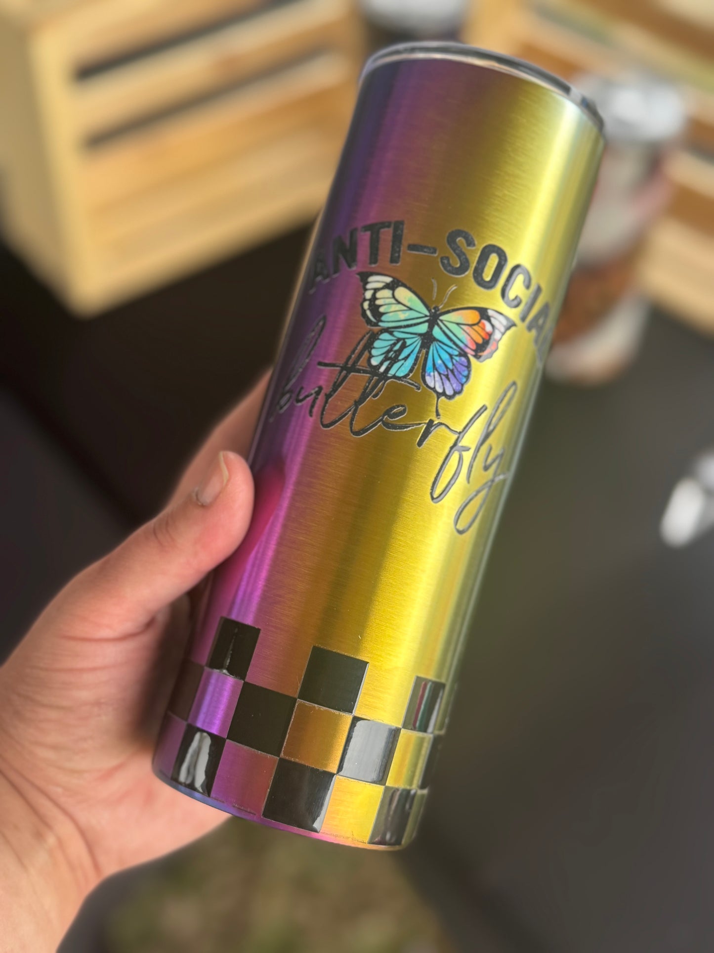 Anti-Social butterfly color shift