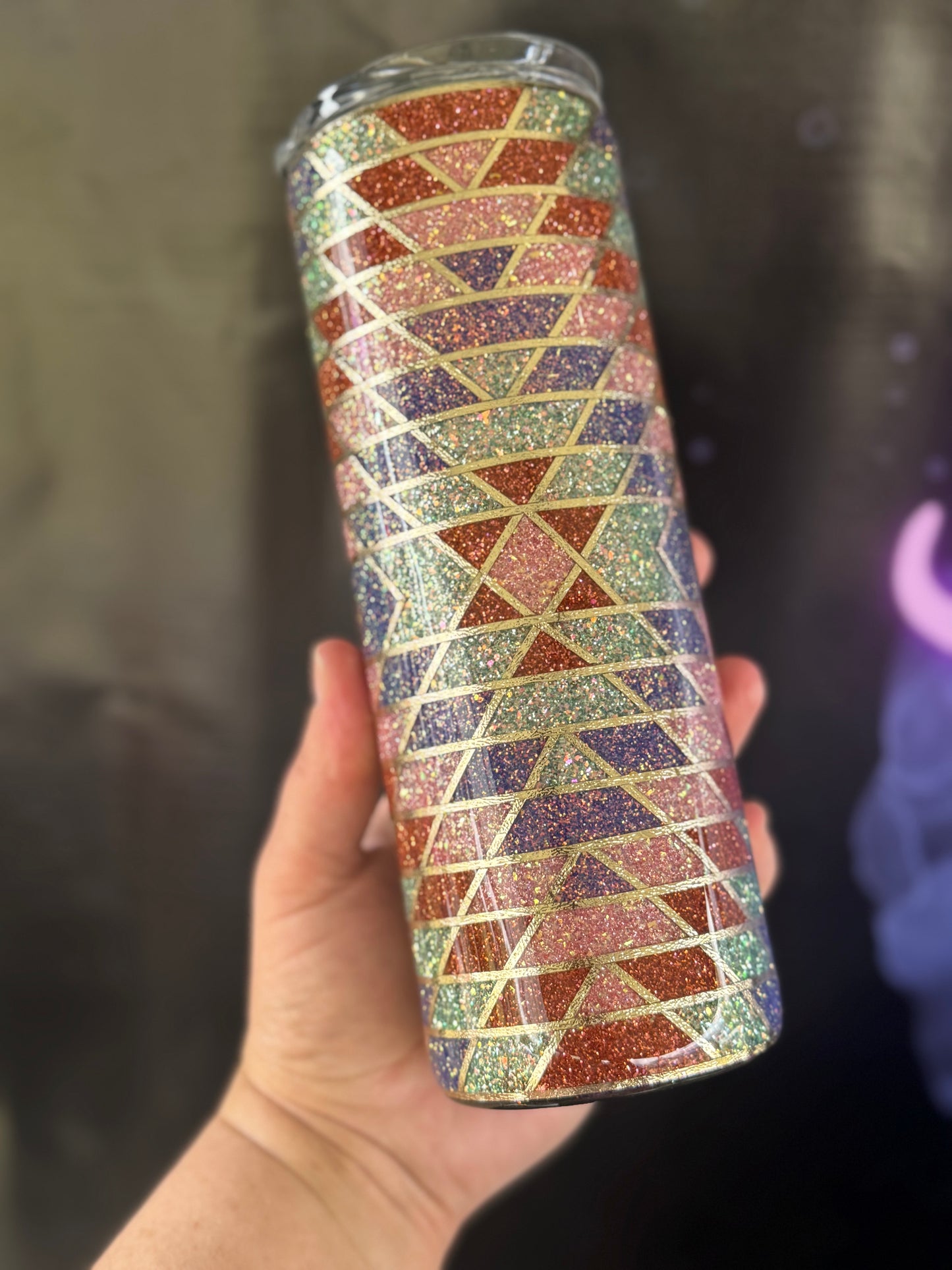 20oz pastel western template